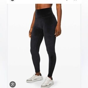 Lululemon Wunder Lounge High-Rise Tight Velvet